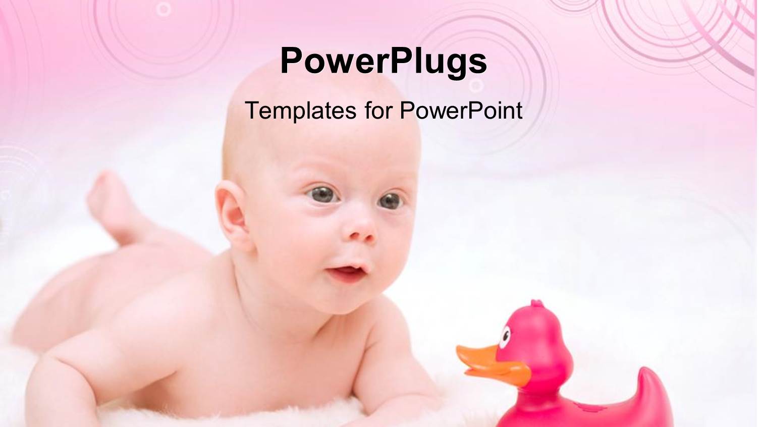 a Kid Being Happy to See a Duck