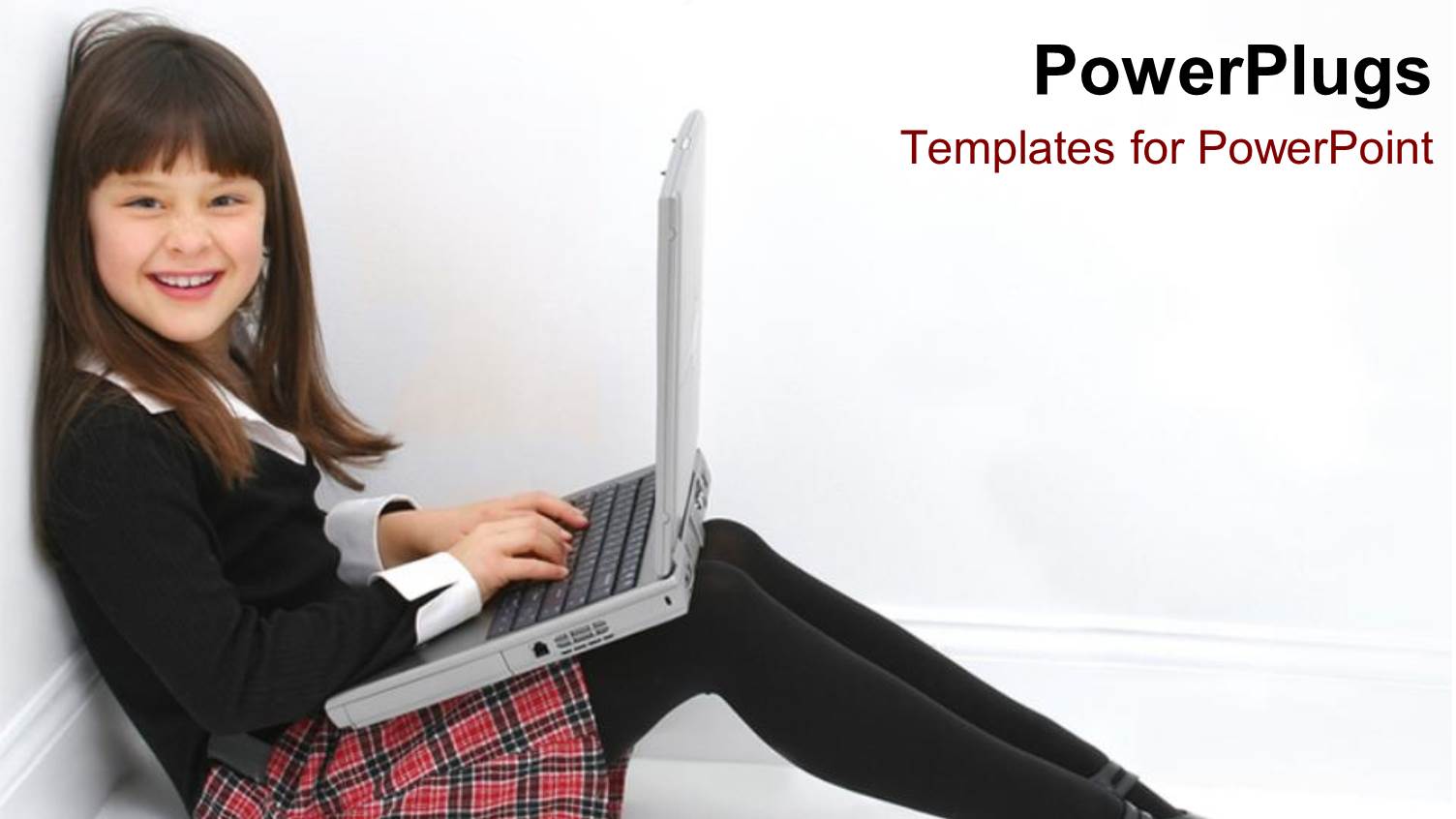 a Kid Working on a Laptop