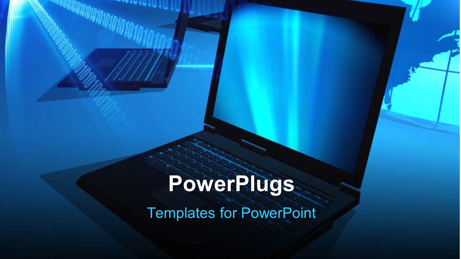 a Laptop with a Number of Laptops in the Background