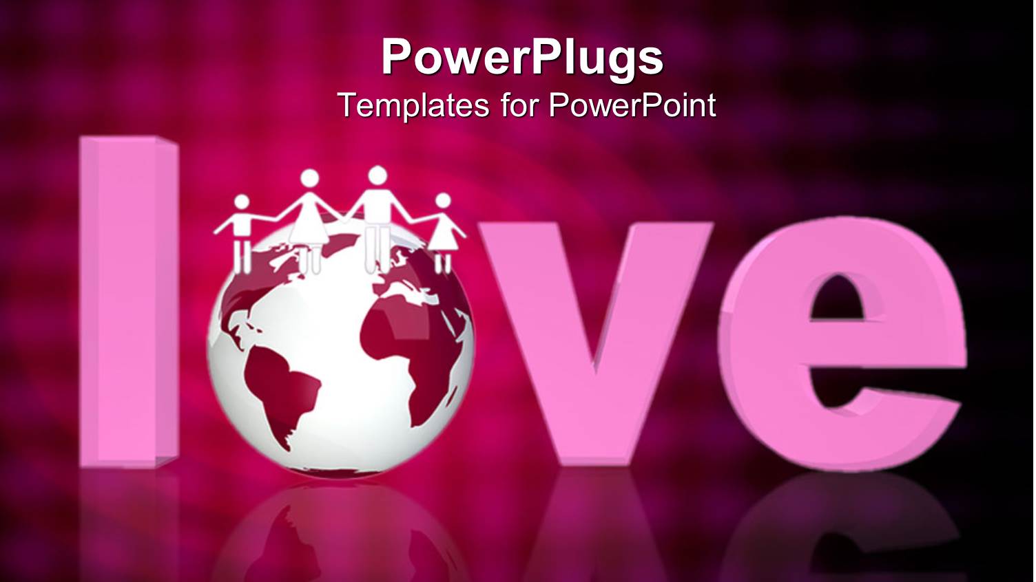 a large 3D Text that Spells Out the Word 