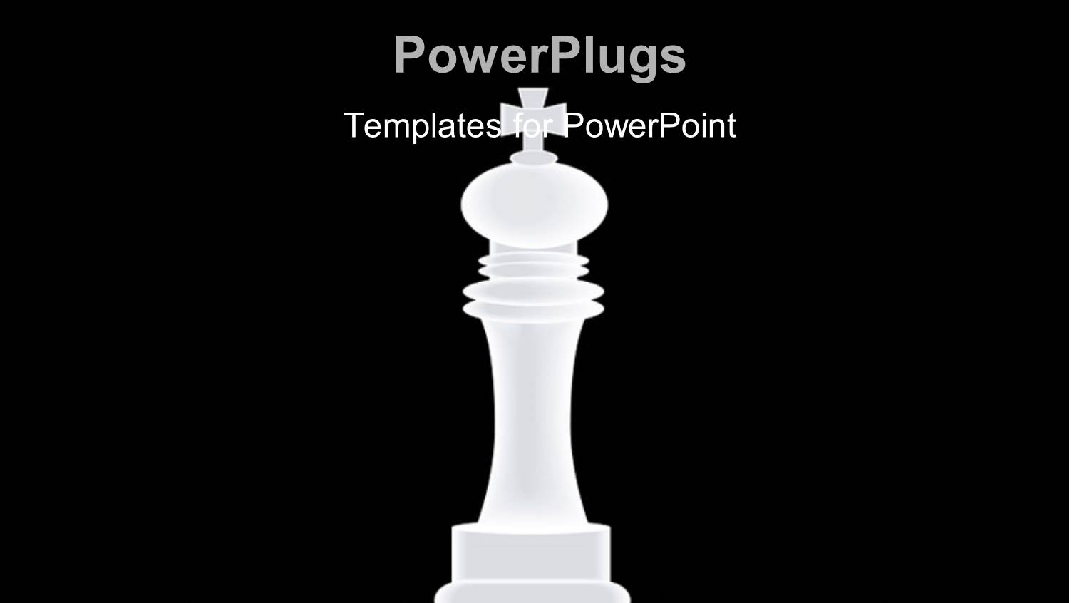 a large Chess Piece with a Cross on it on a Chess Board