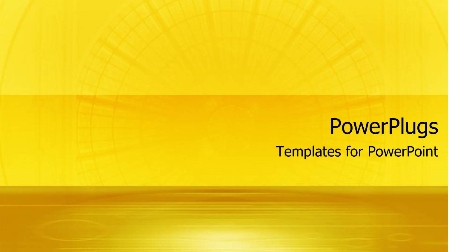 large Concentric Circles in Horizon with Sunset Over Sea