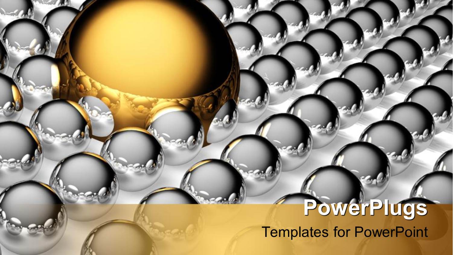 large Golden Steel Ball and small Silver Steel Balls