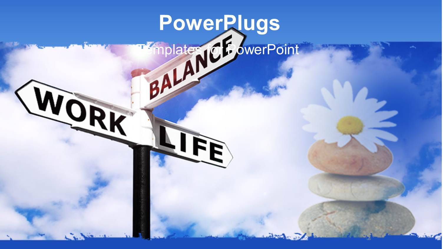 a large Sign Post with some Texts and some Stones Beside it