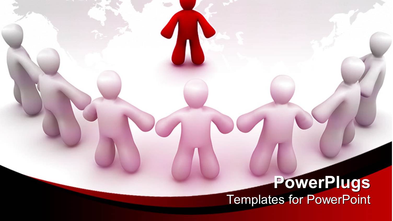 a Leader Dictating the all the Team Members