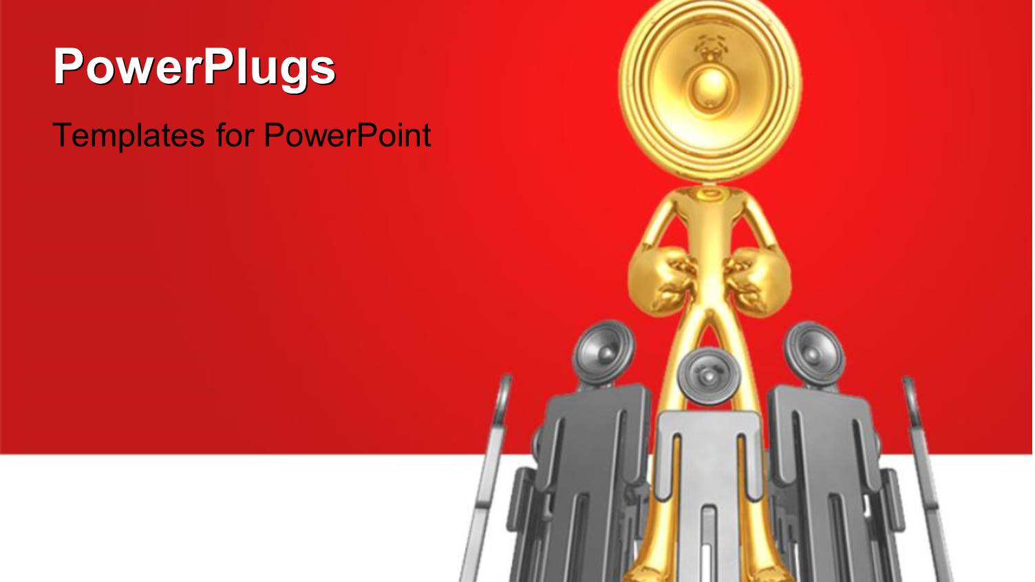 Leadership, Stand Out Concept with Red Color