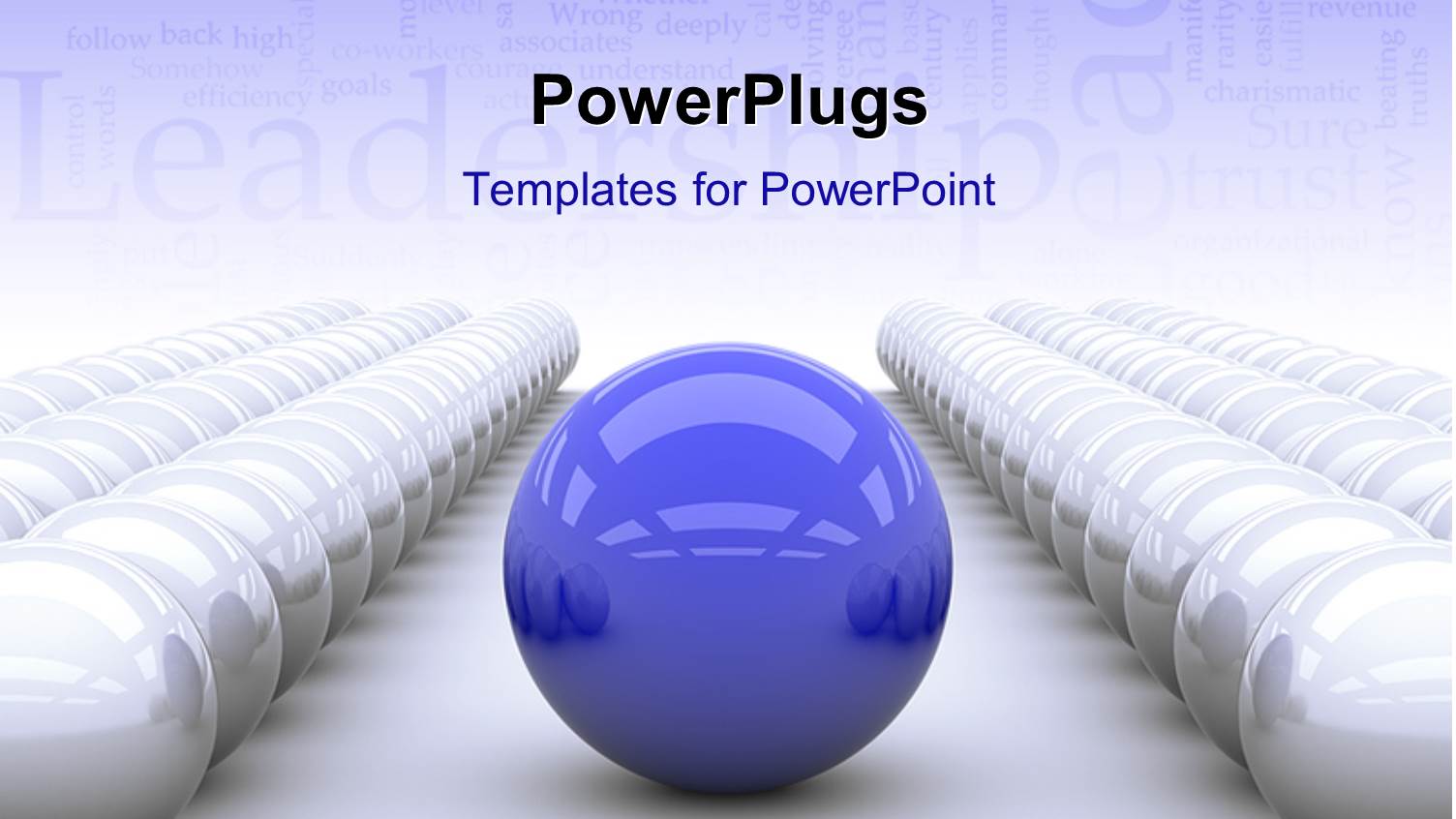 Leadership , Stand Out Concept Using Balls