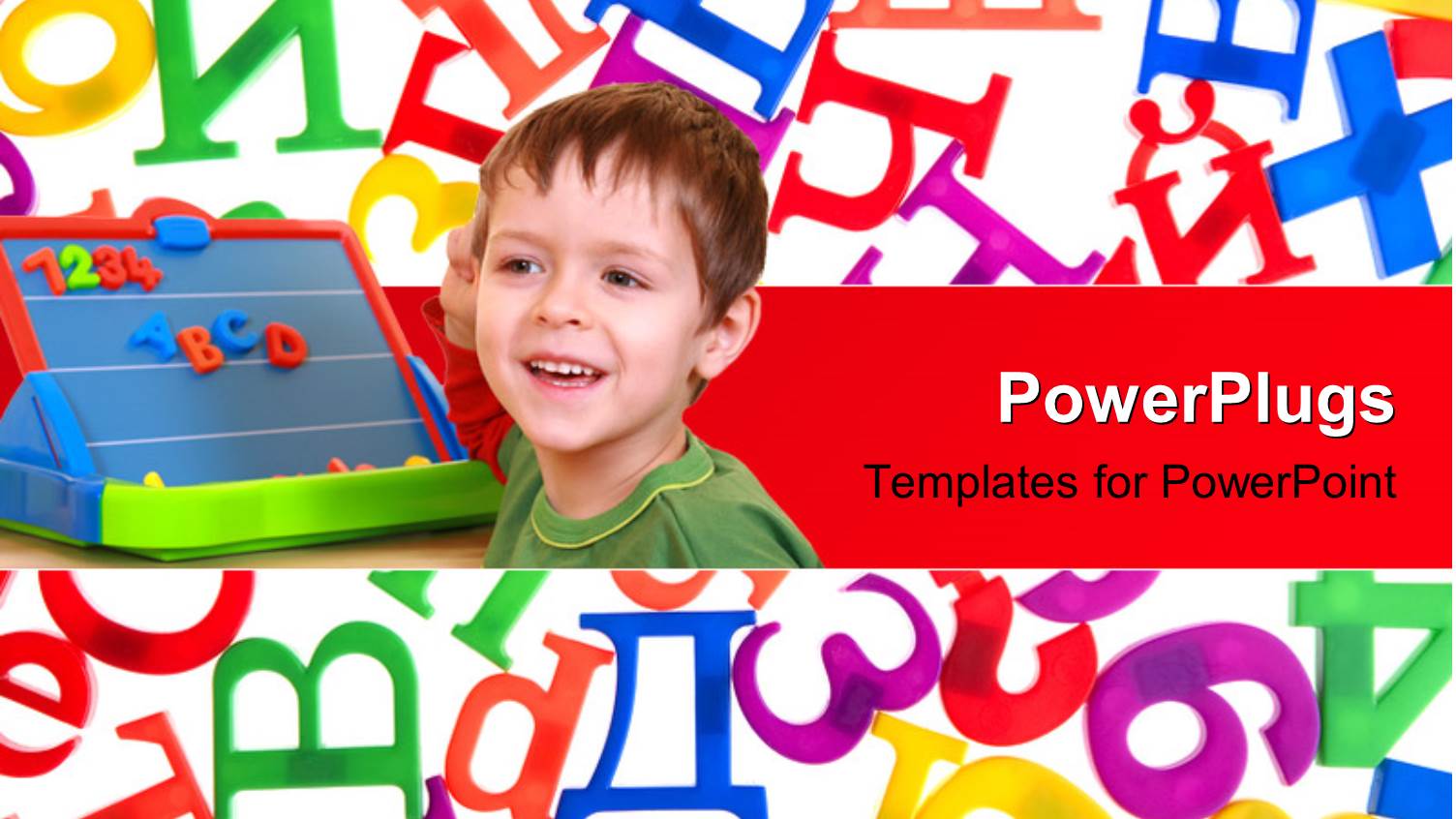 Learning Concepts Using Kids , Education Board and Alphabets