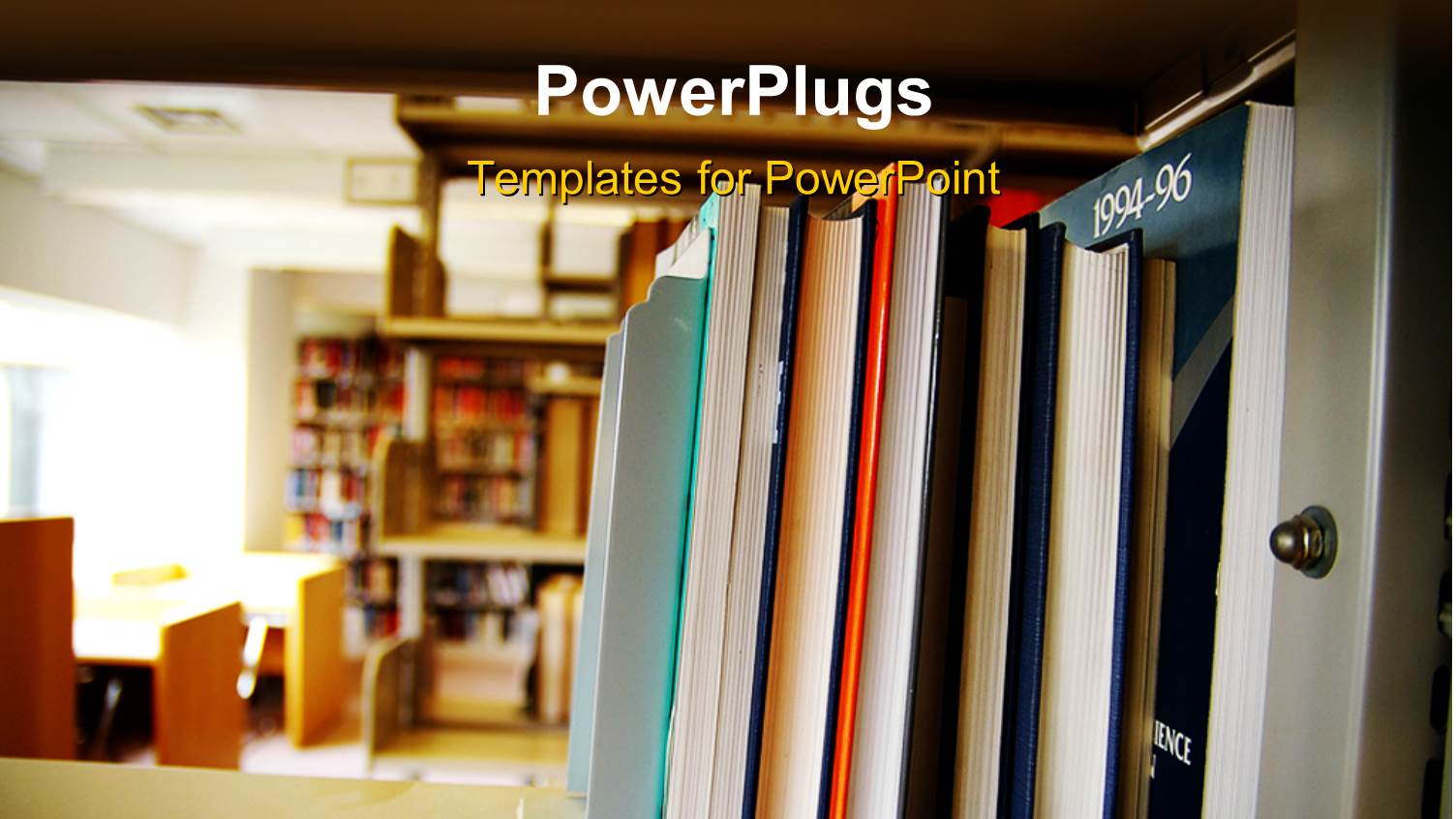 Library with Books and Journal Arranged on Wooden Shelve