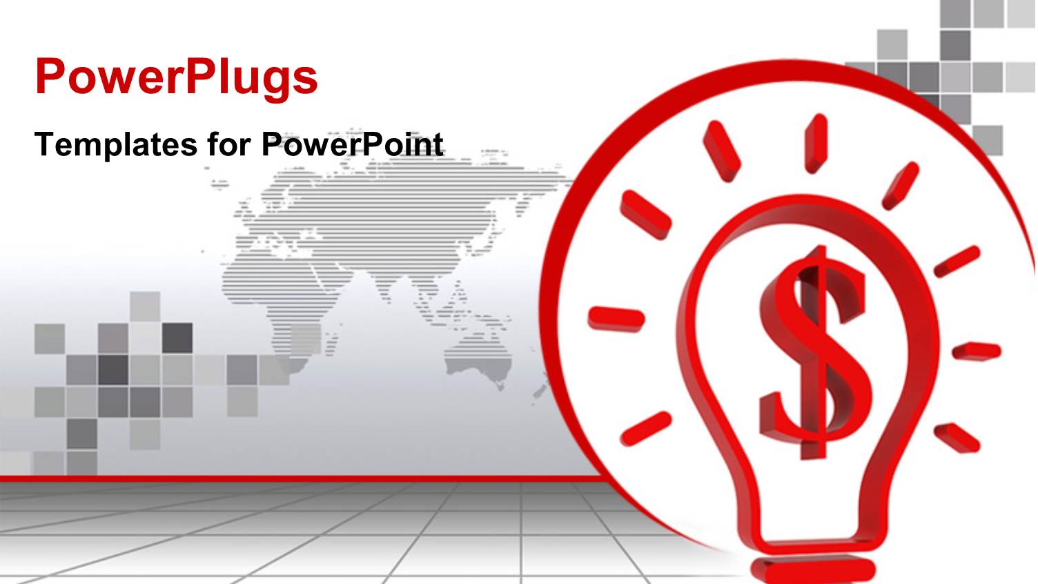 Light Bulb with Dollar Sign Filament Depicting Fruitful Idea