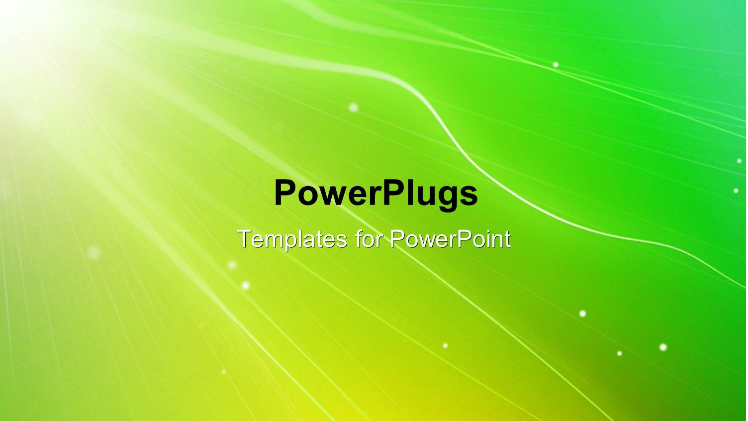 Light Glow from Top Left Corner Over Green Background