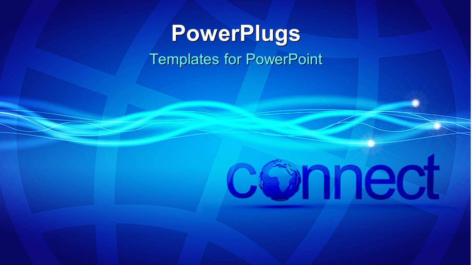 some Light Waves and a Text that Spell Out the Word 