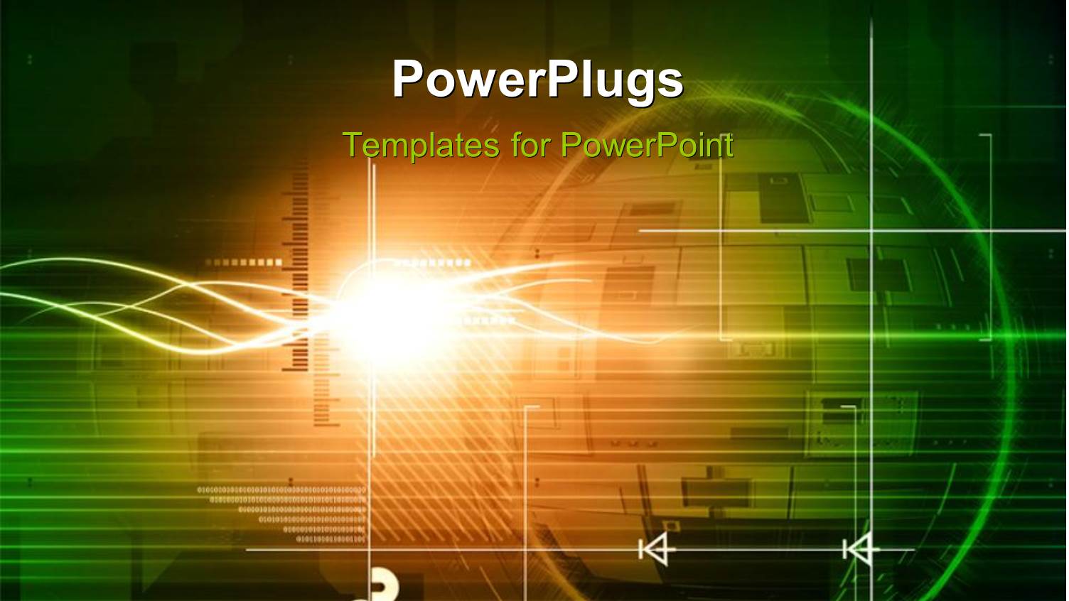 a Lit Earth Globe on a Green Colored Background