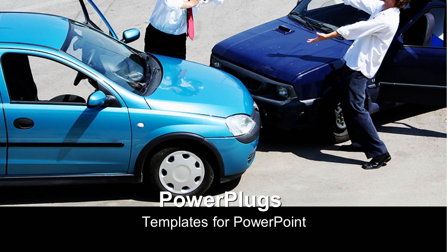 Look what you've Done!  Car Crash Accident  Anger and Worry  Call 911