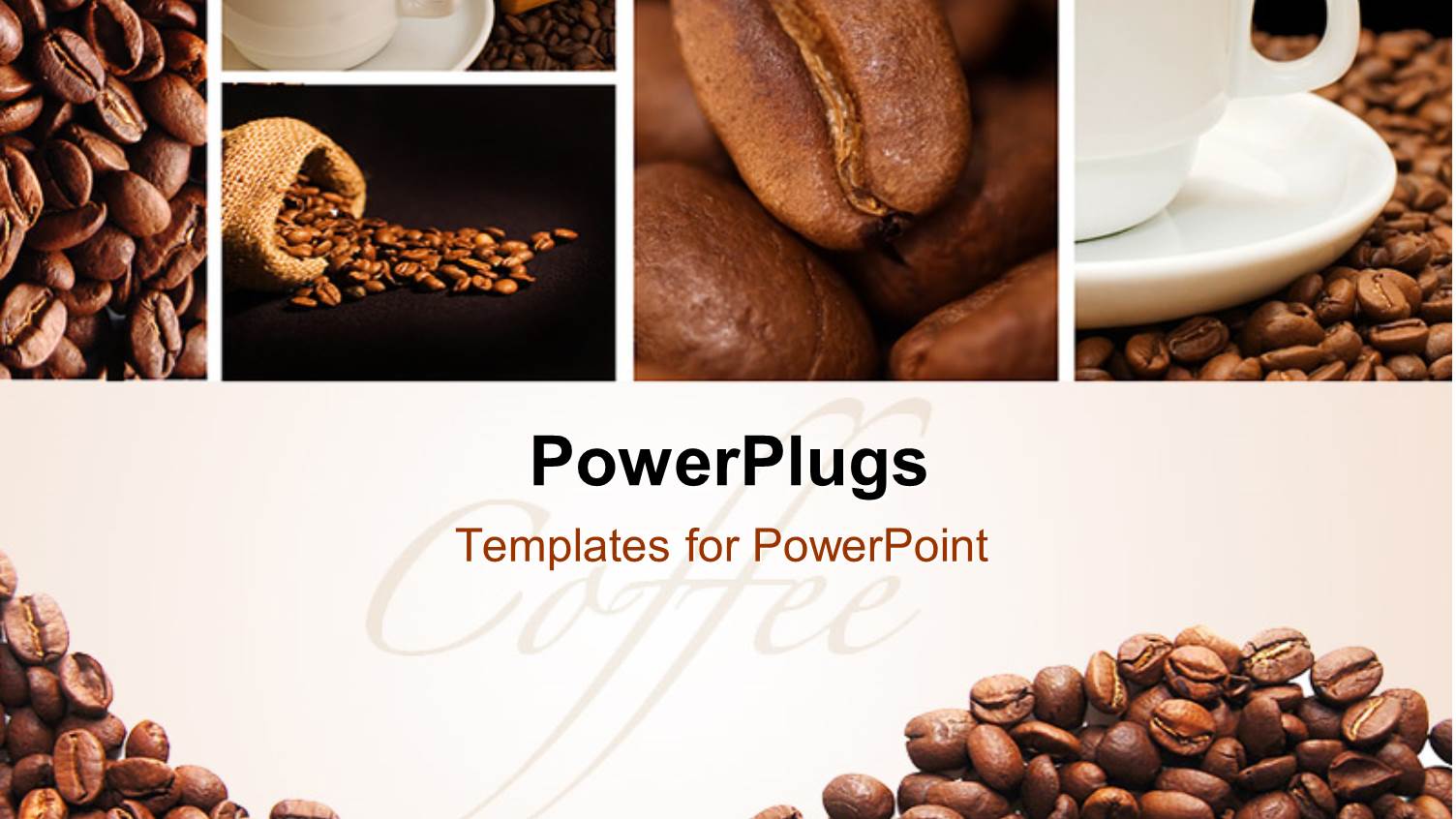 a Lot of Coffee Beans and a Cup of Coffee