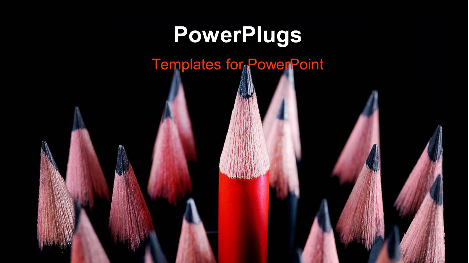 a Lot of Lead Pencils with Blackish Background