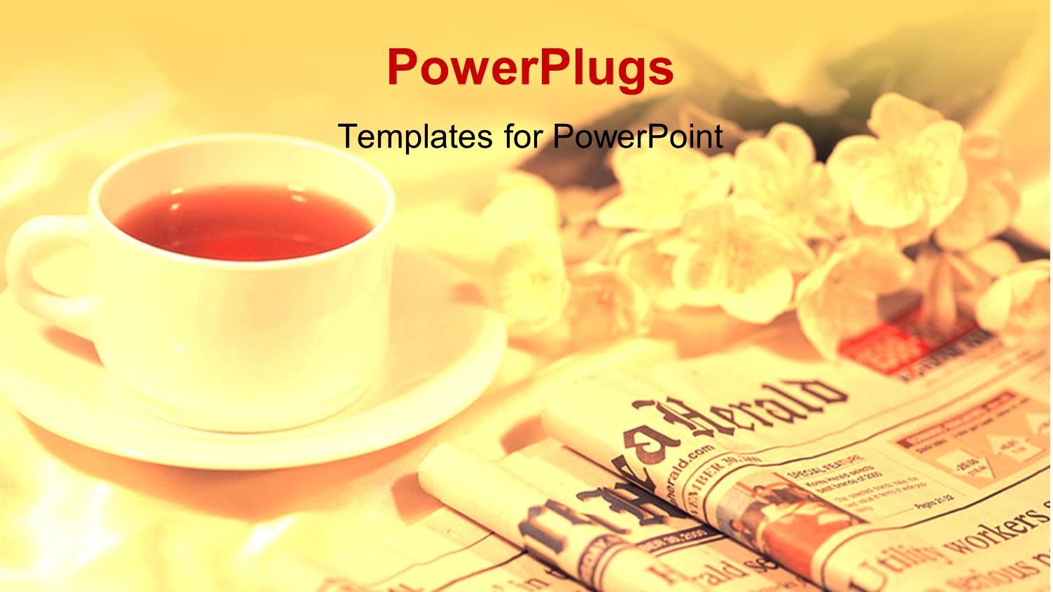 a Lot of Newspapers and a Cup of Tea