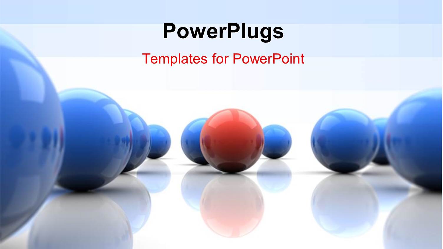 Lots of 3D Blue and Red Colored Balls on a White Background