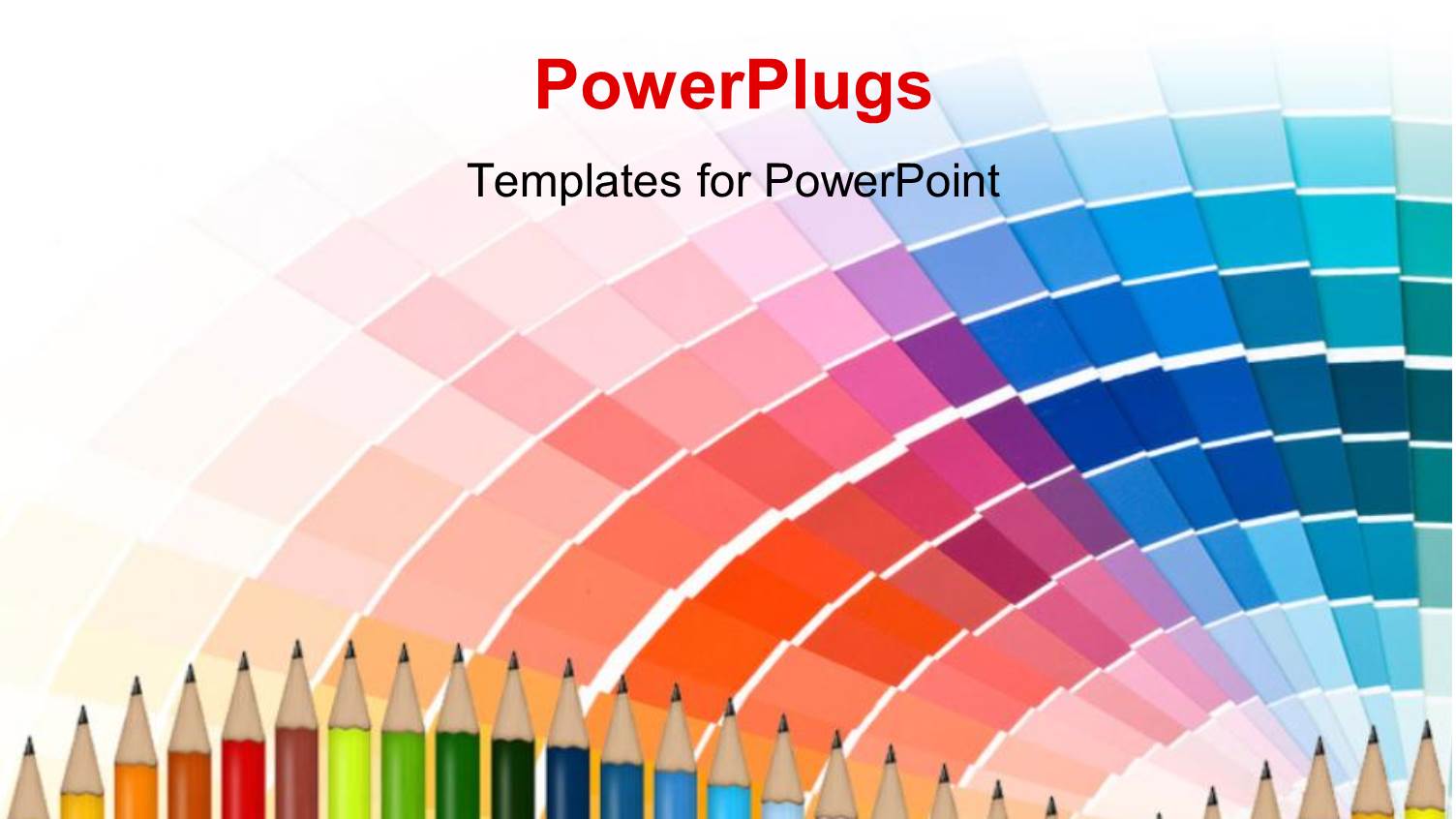 Lots of Color Pencils on a Multi Colored Background