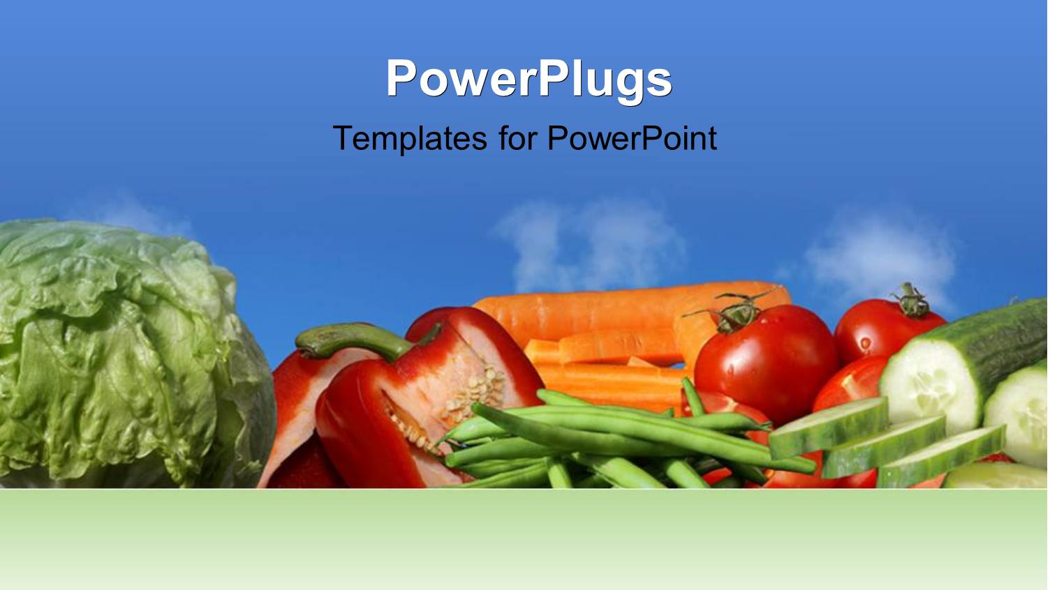 Lots of Fresh Vegetables on a Blue Colored Background