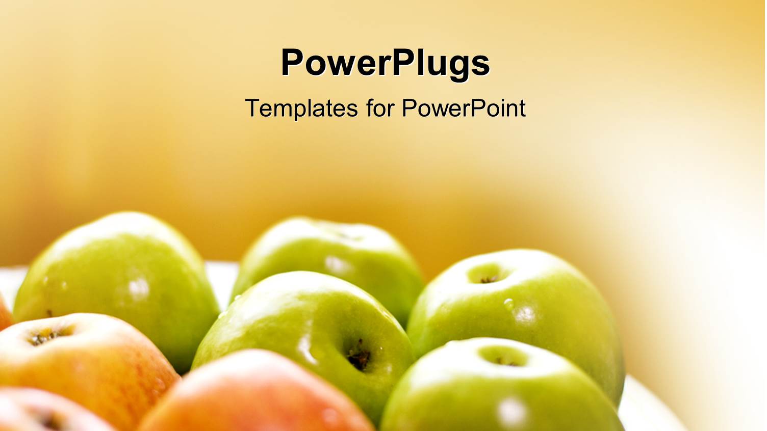 Lots of Freshly Plucked Green and Red Colored Apples