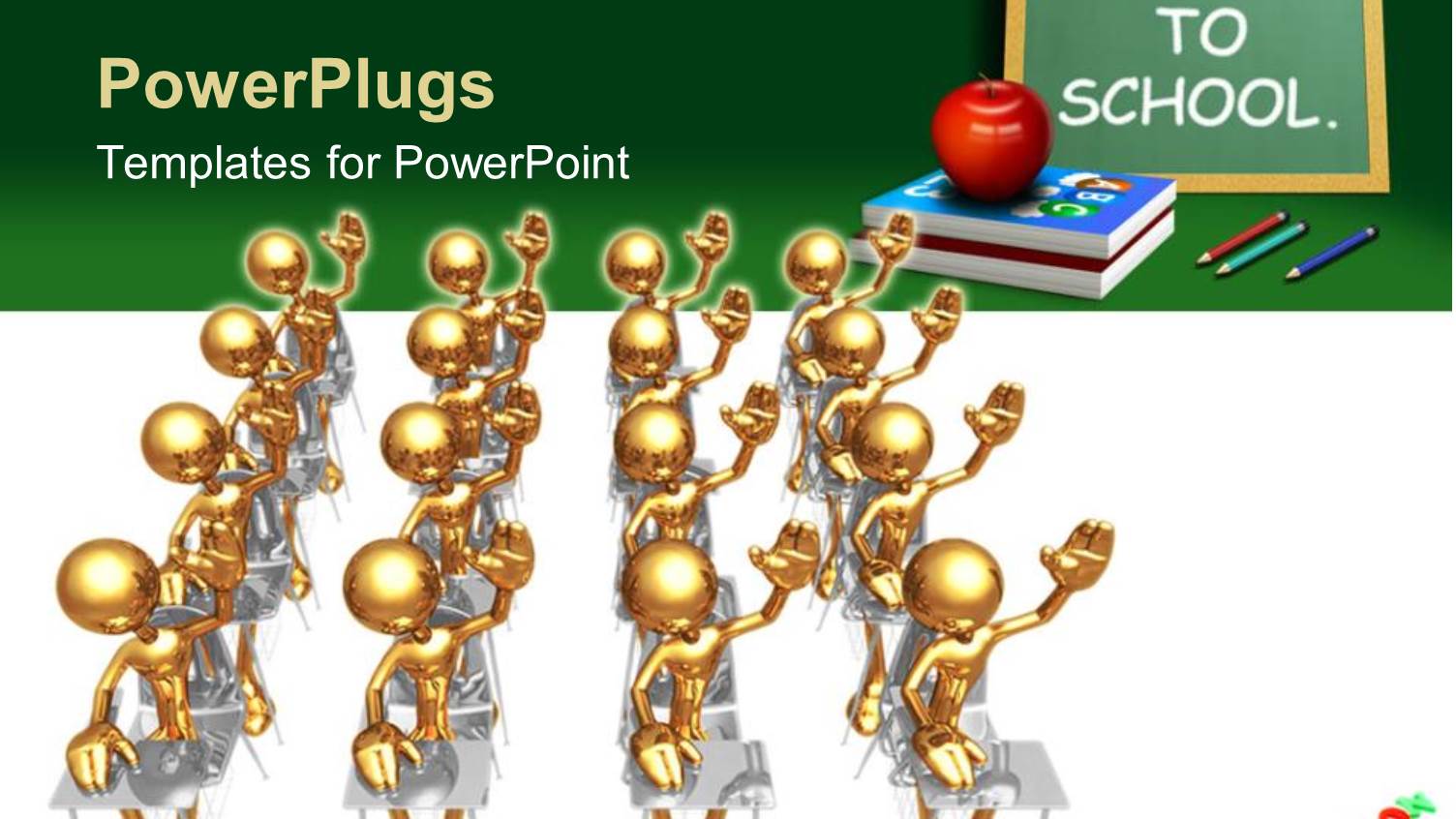 Lots of Golden Characters with a Text that Spells Out the Words 