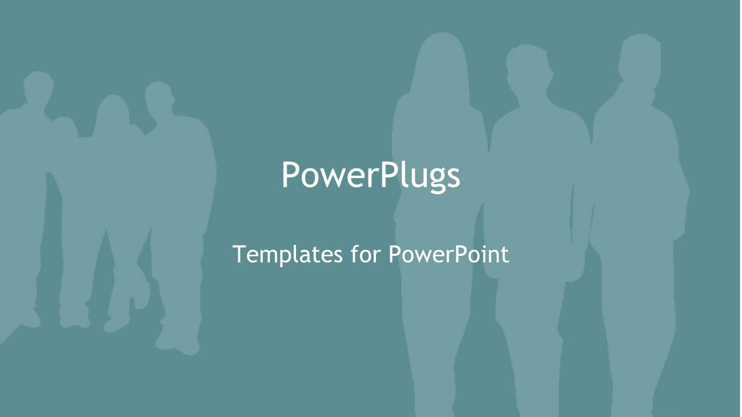 Lots of Human Characters Standing on a Pale Blue Background