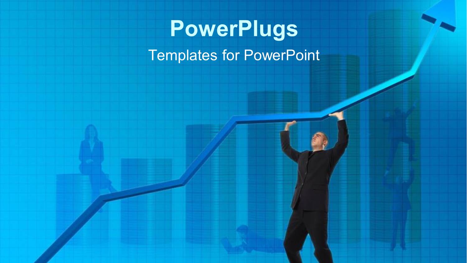 Lots of Humans on the Background with One Holding an Arrow