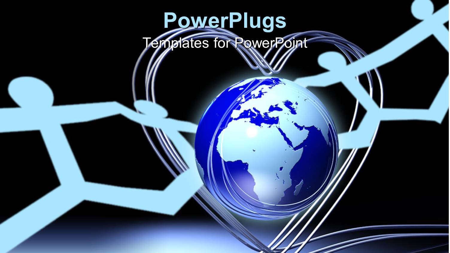 Lots of Paper Cut Characters on an Earth Globe