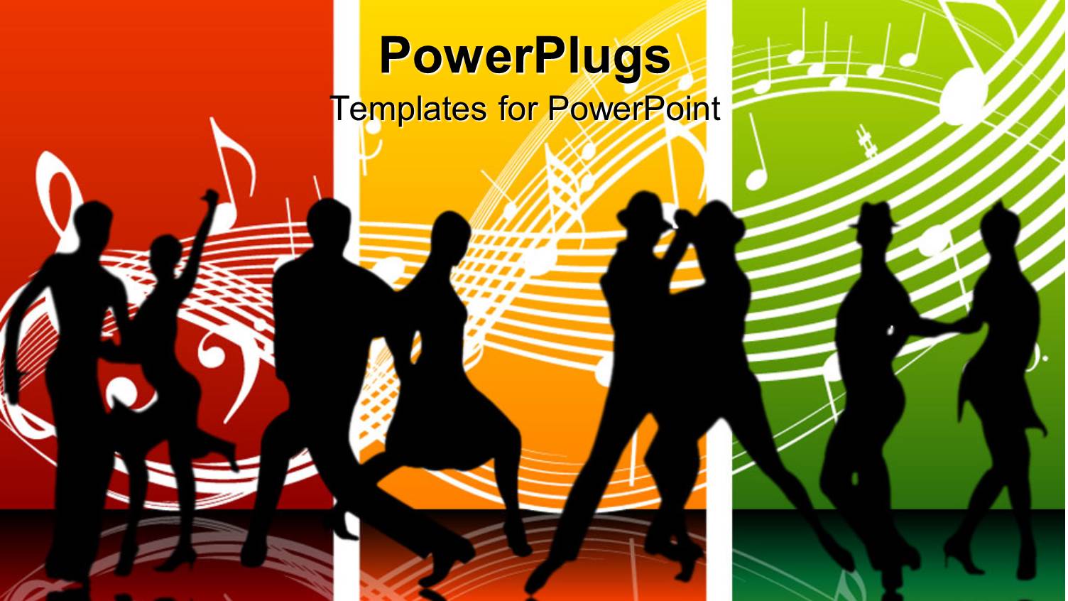 Lots of People Dancing in Front of Colorful Tiles