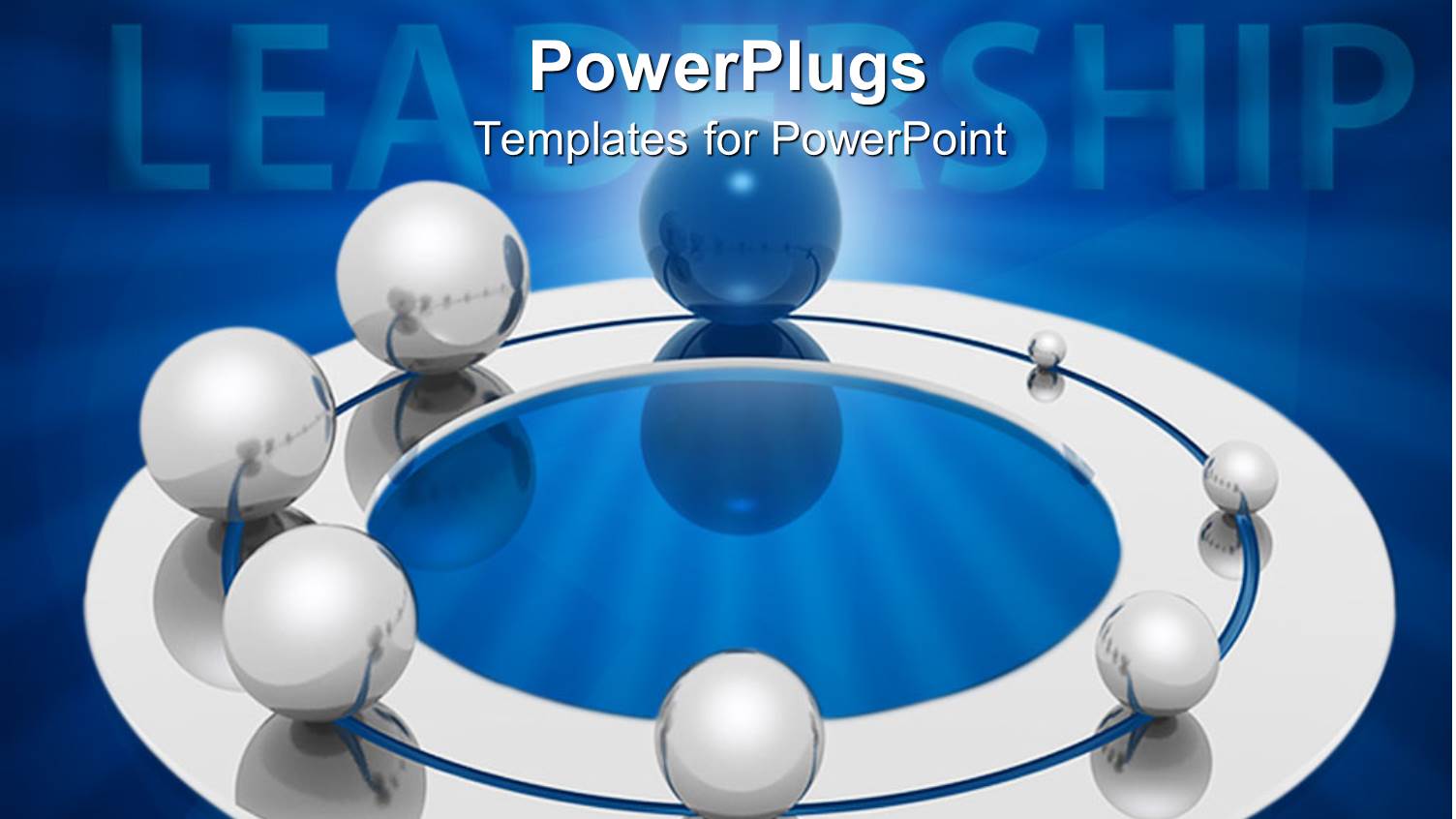 Lots of Silver and Blue Colored Balls with a Text that Spell Out the Word 