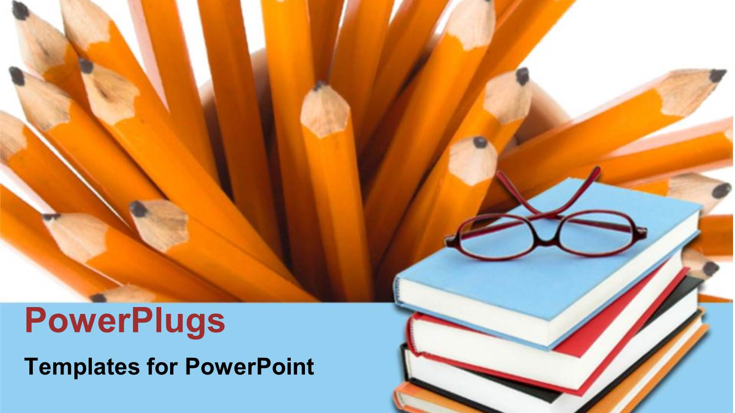 Lots of Yellow Pencils with some Books and Glasses