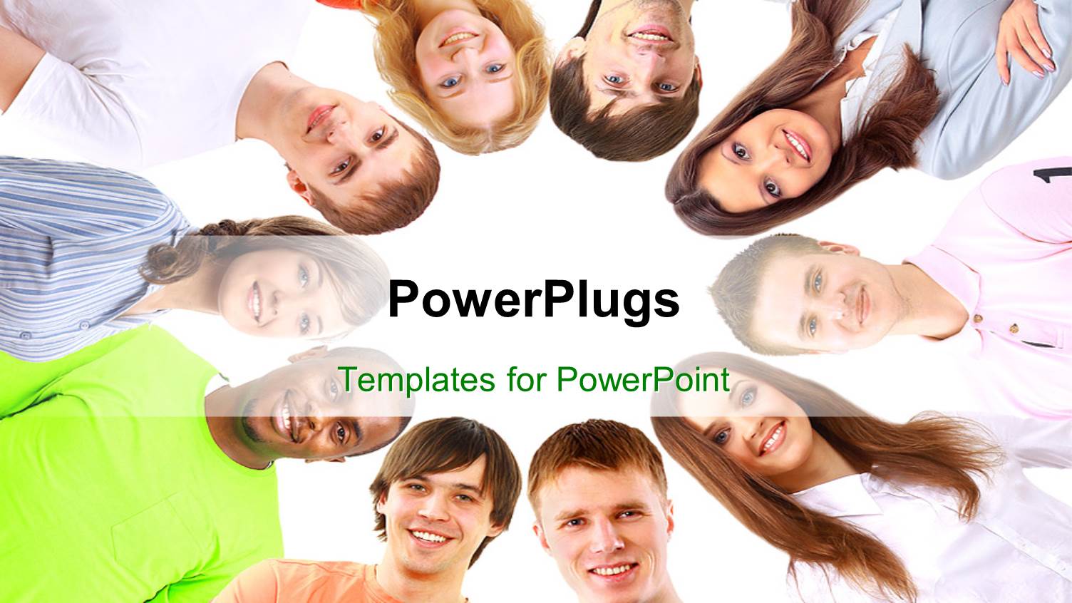 a Number of Professionals with White Background