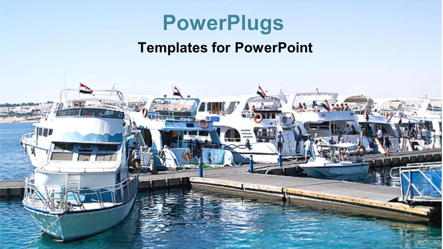 Luxury Boats Docked on Water, Boating, Recreation, Wealth