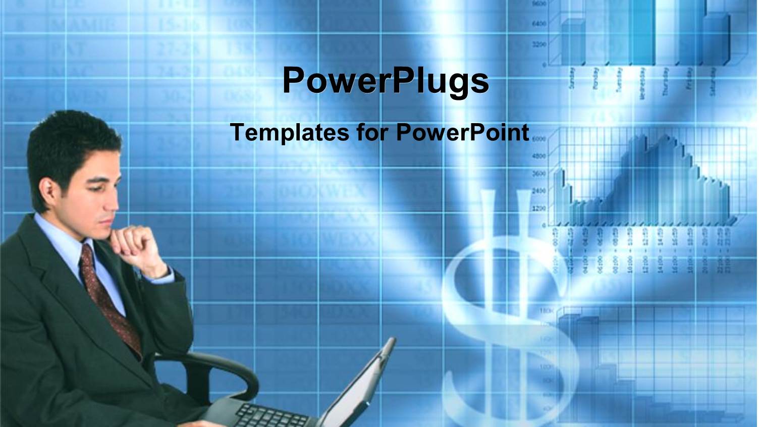 a Man in Black Suit Sitting Nd Working on a Laptop