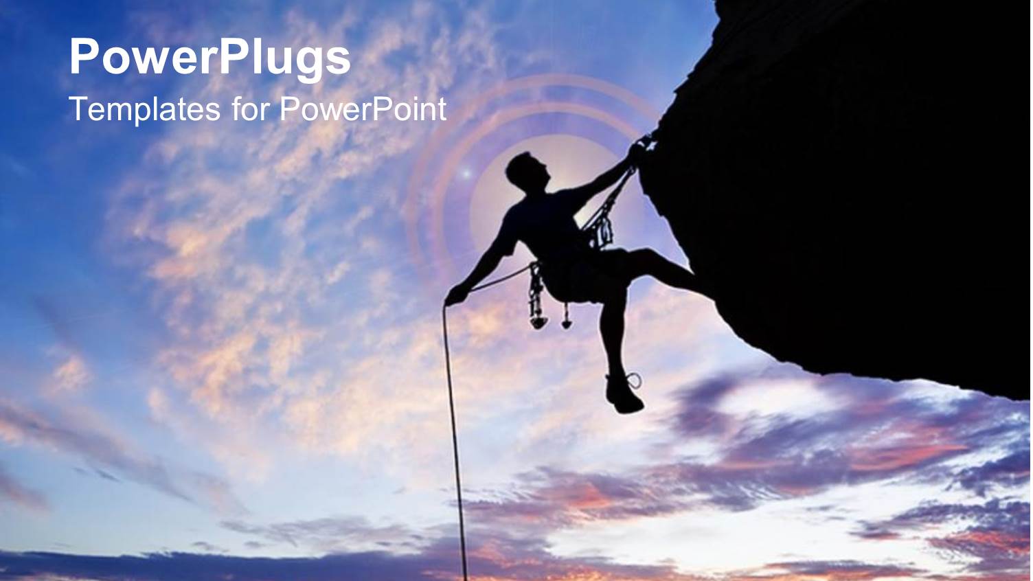 a Man Climbing the Rock, Success, Hard Work