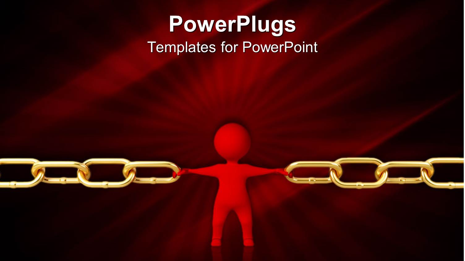 Man Keeping Gold Chain from Breaking