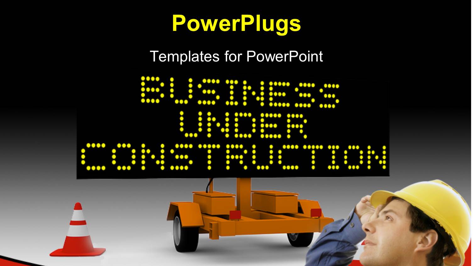 a Man Wearing a Construction Cap, Staring and Smiling