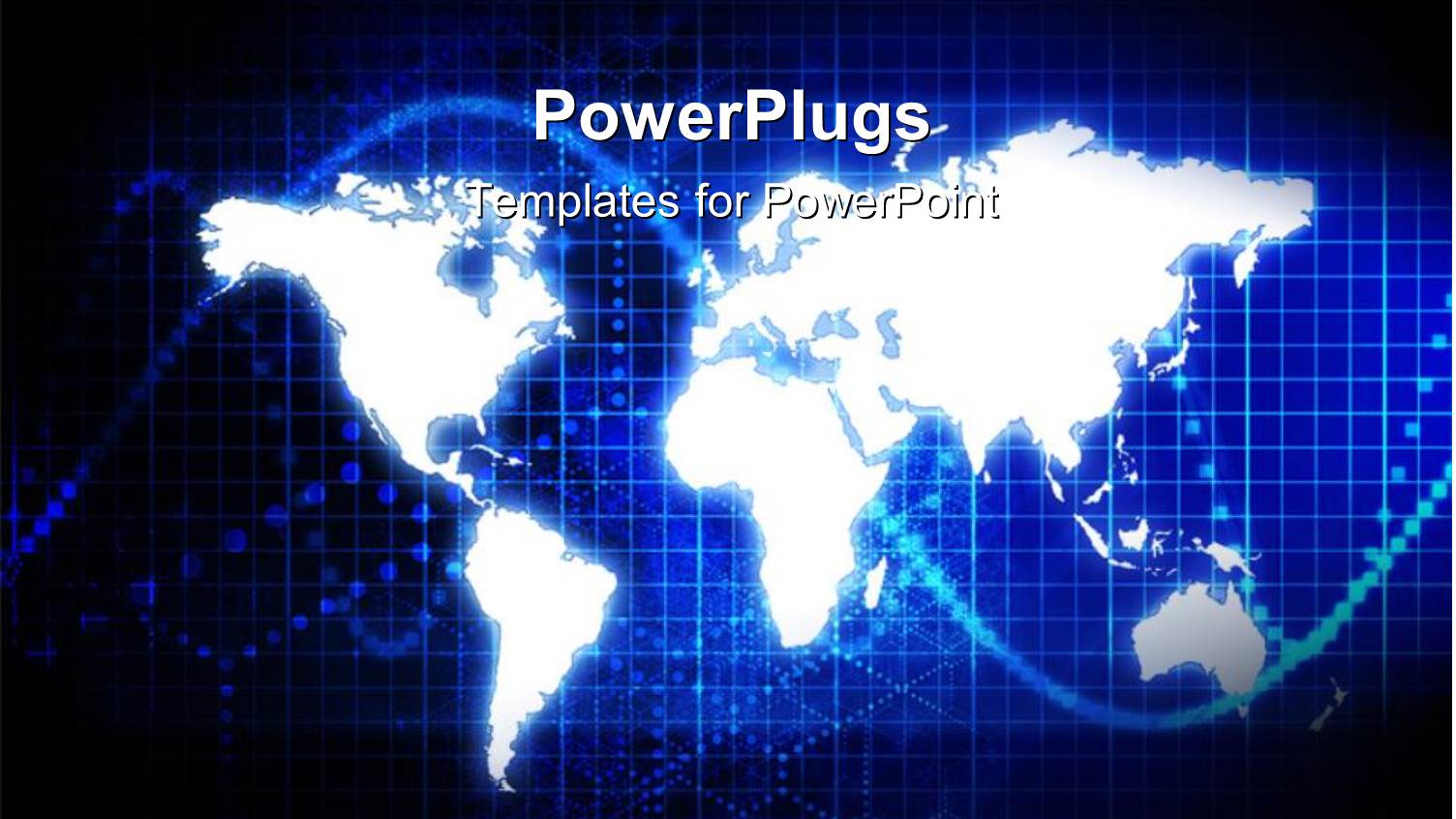 a Map in the Background with a Place for Text