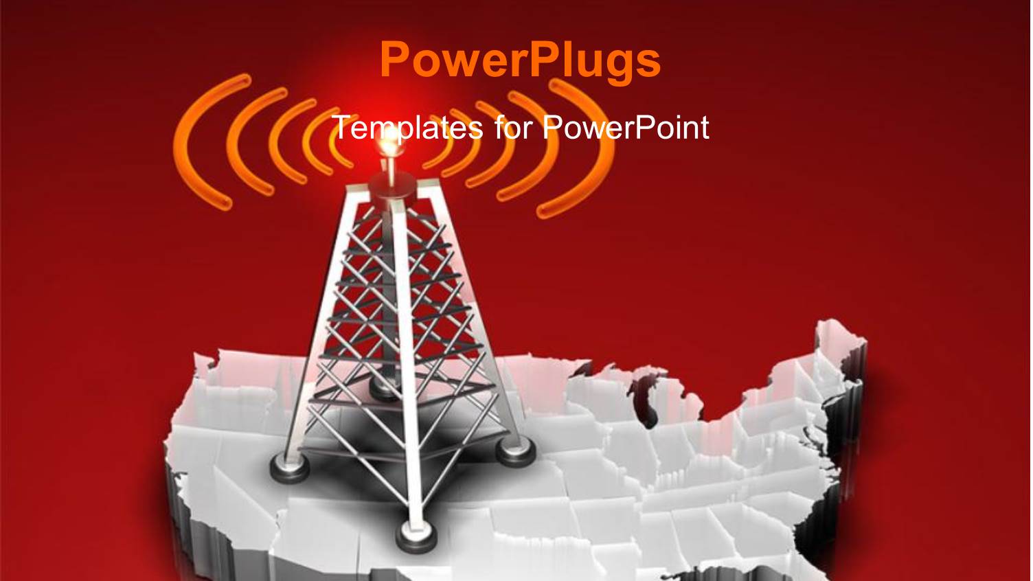 a Mast with a Red Light Giving Out Signals