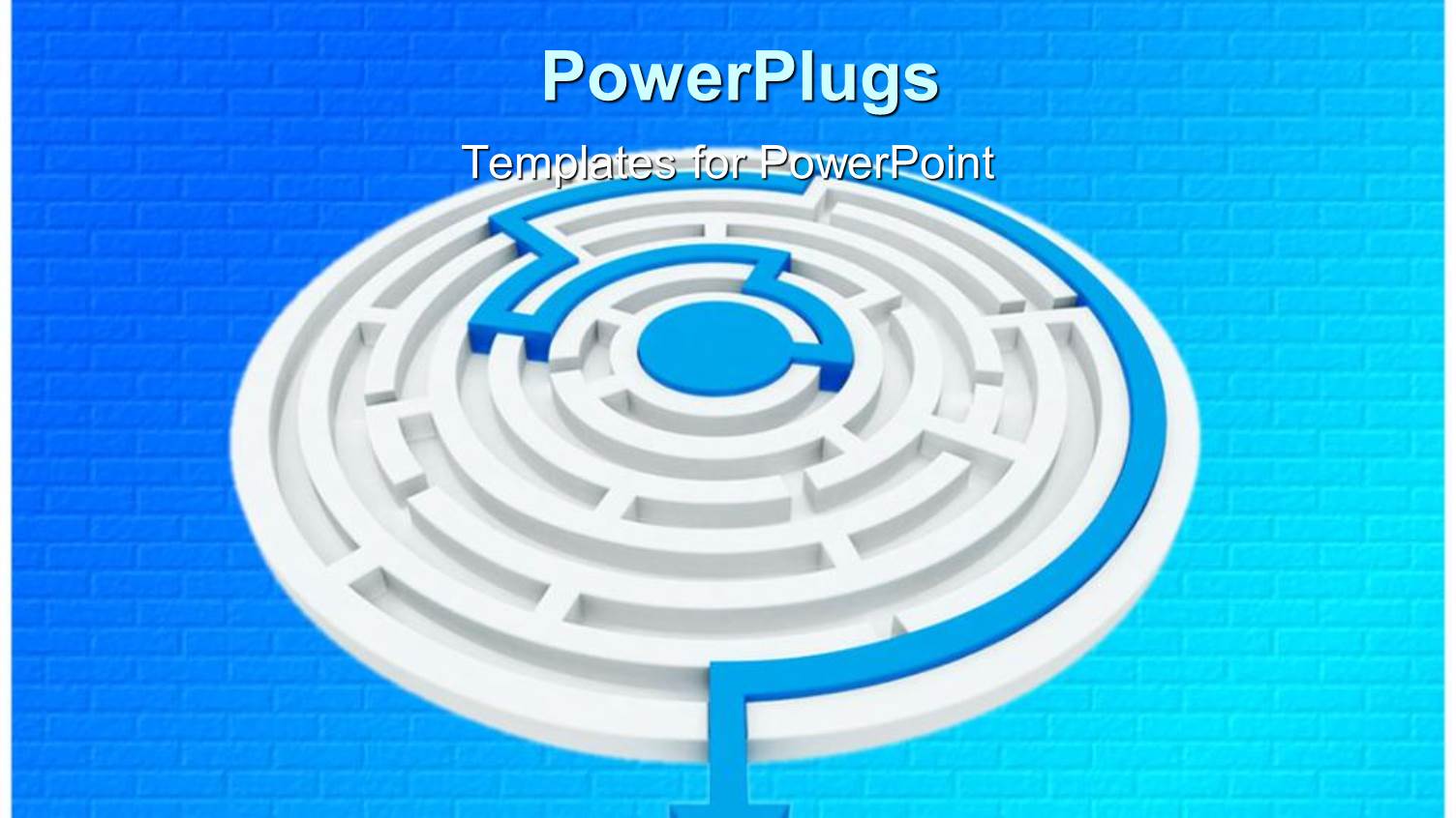 a Maze Along with the Path Highlighted