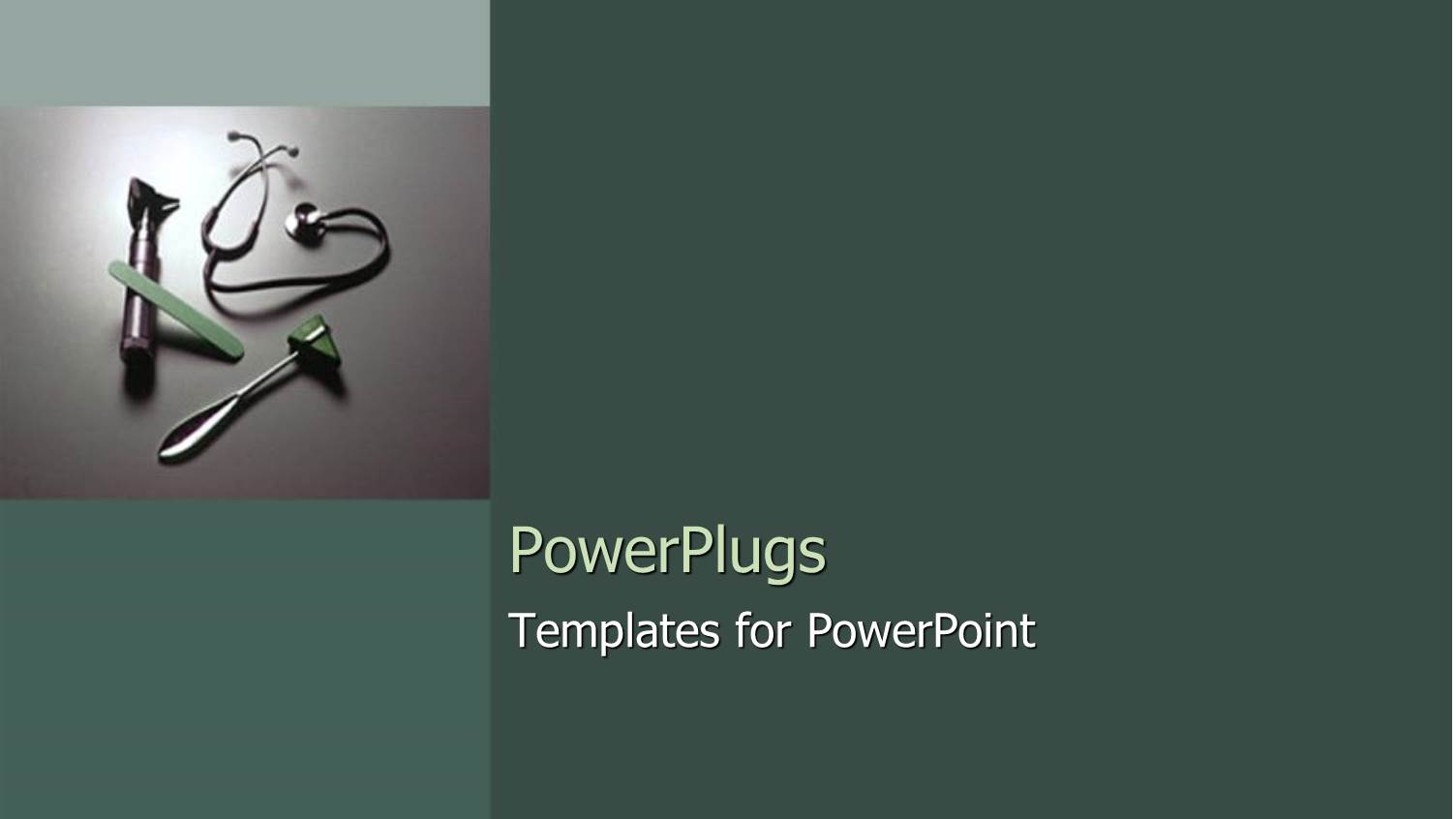 Medical Instruments on Glowing Gray Surface, Doctor Stethoscope and Tools