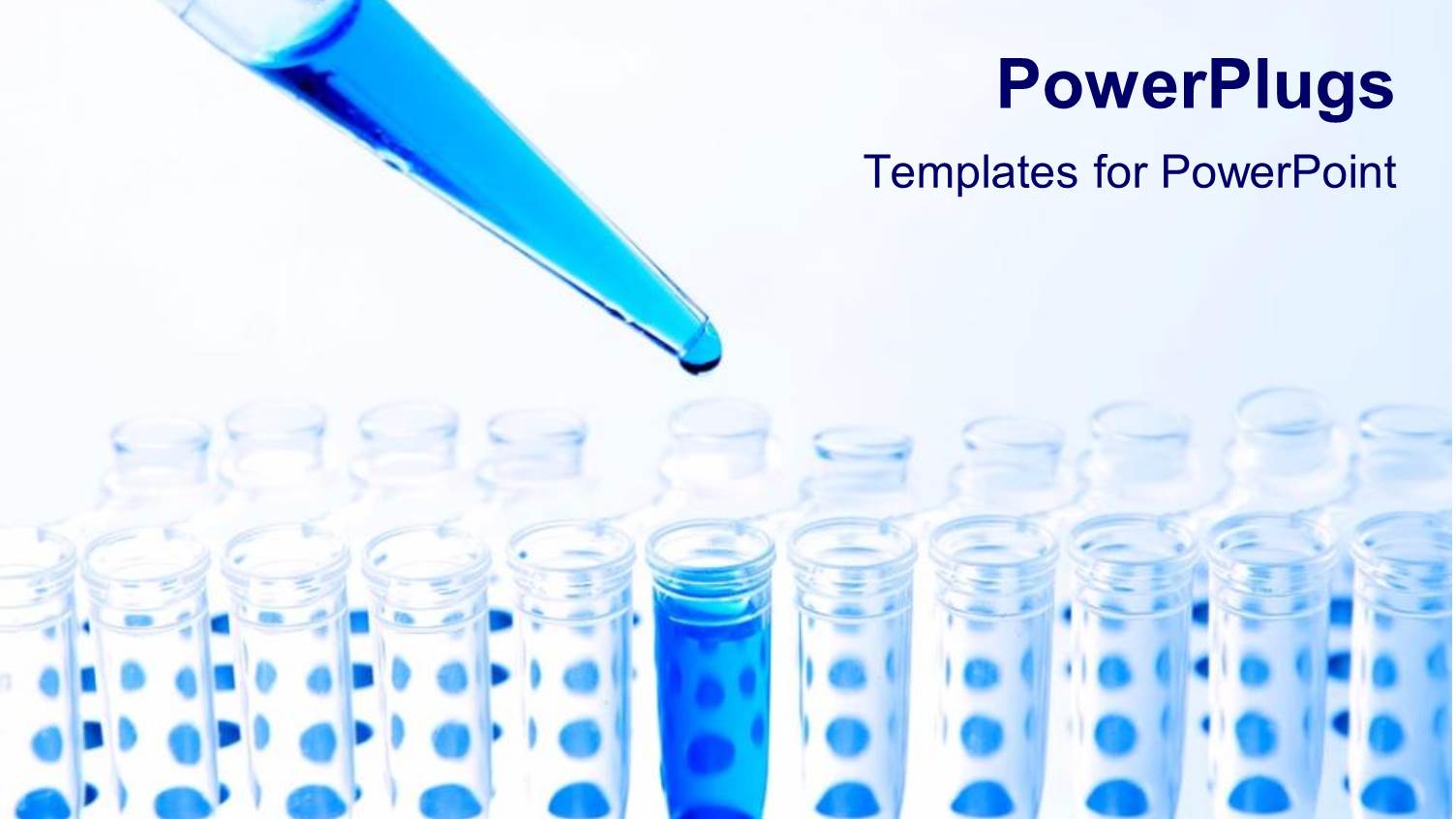 Medical Science Pipette and Test Tubes and Blue Fluid, Chemistry, Research, Lab