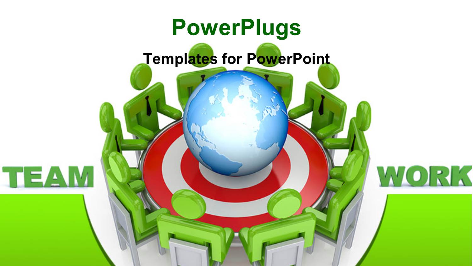 a Meeting Being Held with a Globe on the Table