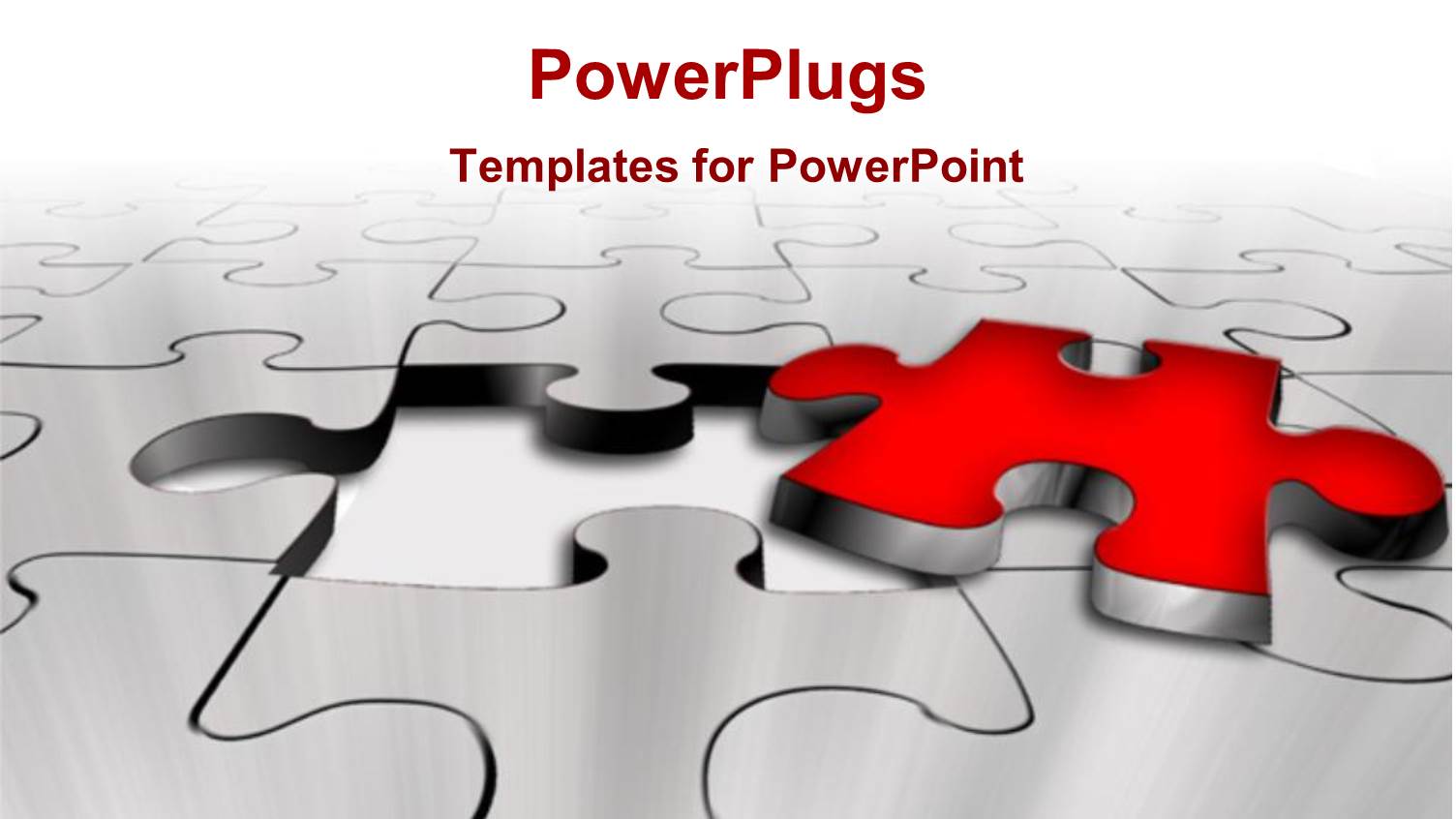 Missing Red Puzzle Piece Problem Solution Key White Background