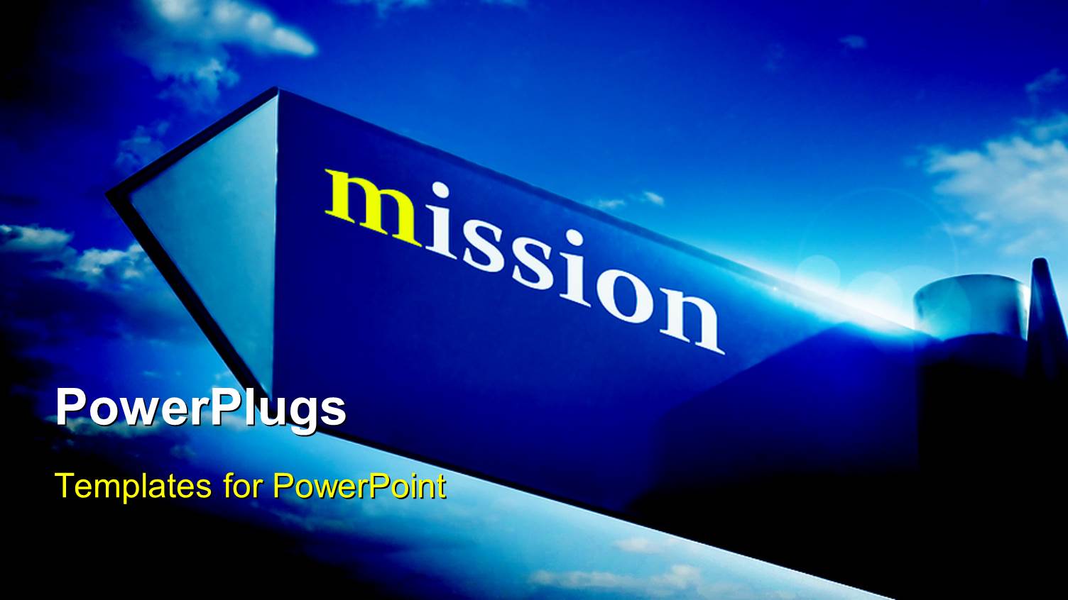 a Symbol with a Lot of Clouds in Background