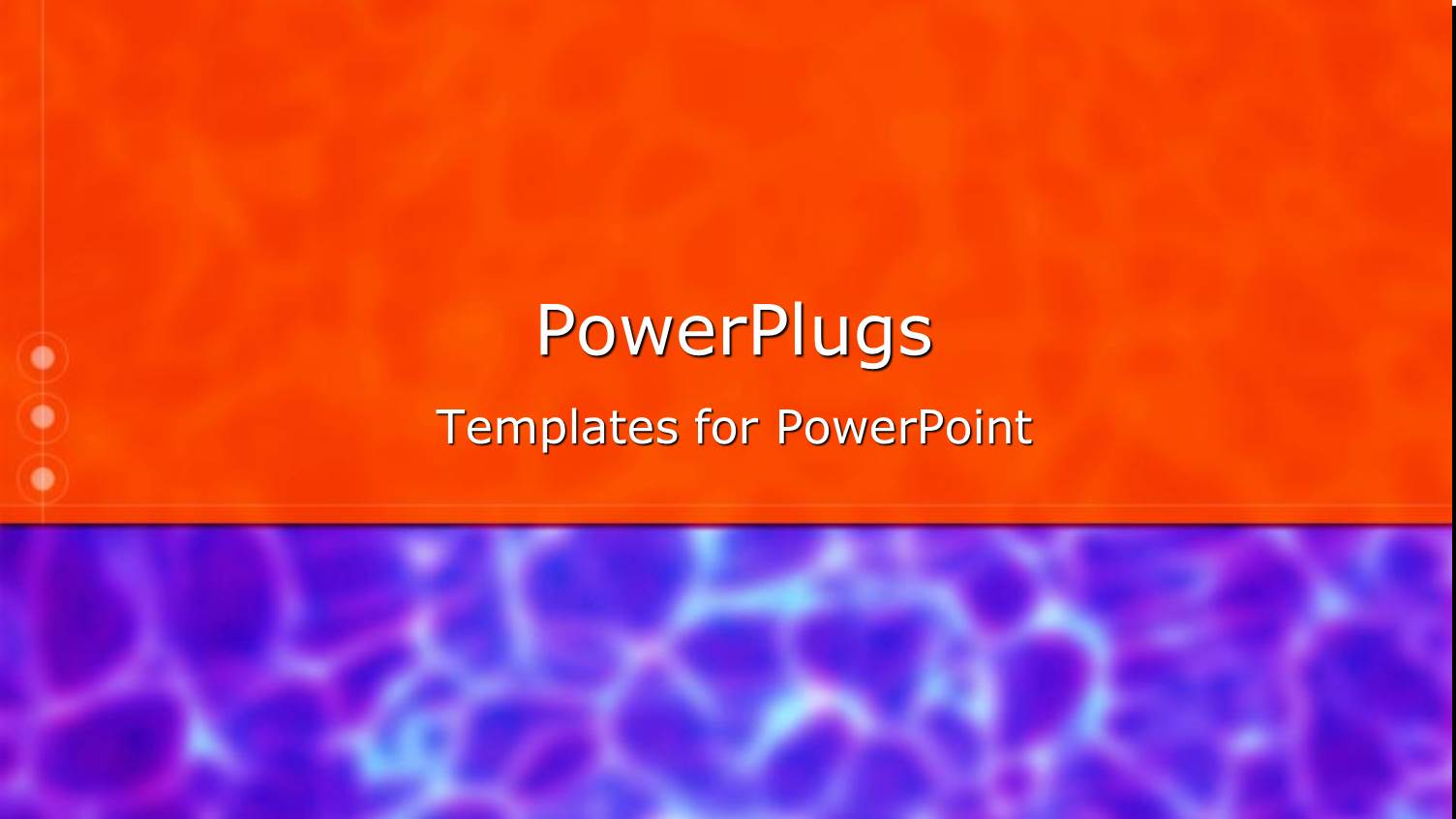 a Mixture of Orange and Bluish Background