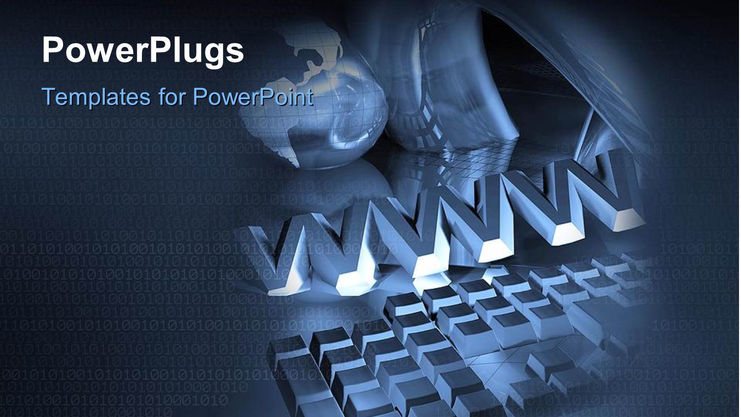 Monochrome Gray Collage of Globe, Three Dimensional WWW and Computer Keyboard