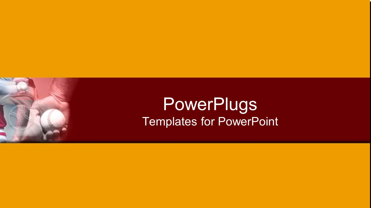 Montage of Hands Holding Baseballs with Yellow and Burgundy Background