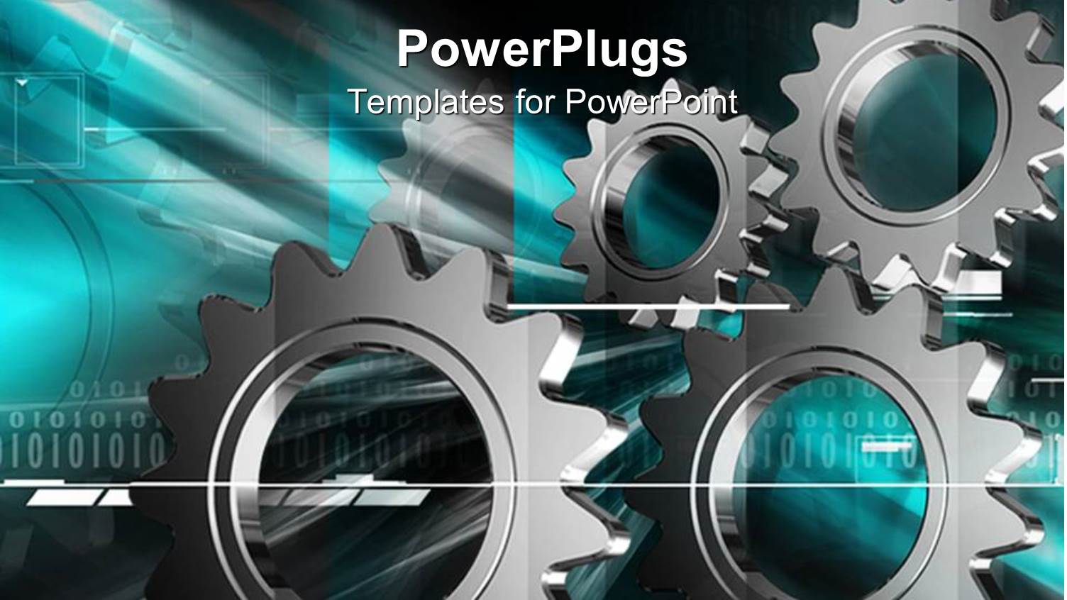 Multiple Metallic Gray Gear Displayed on Industrial Related Background